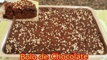 Receitas Deliciosas Bolo de Chocolate Fofinho | Sem Batedeira e sem Liquidificador