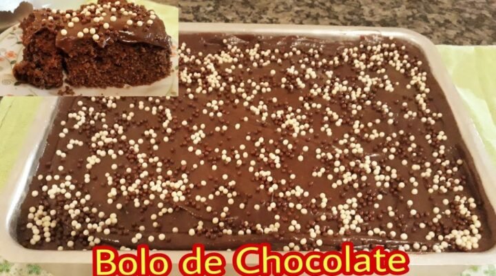 Receitas Deliciosas Bolo de Chocolate Fofinho | Sem Batedeira e sem Liquidificador