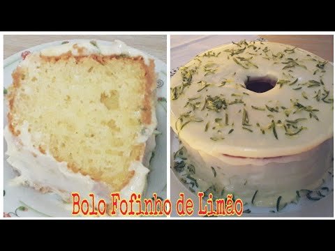 Receitas Deliciosas BOLO SUPER FOFINHO DE LIMÃO COM COBERTURA (TUDO FEITO NO LIQUIDIFICADOR)