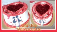 Receitas Deliciosas Bolo Especial do dia dos Namorados (todo passo a passo)