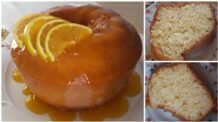 Receitas Deliciosas Bolo Fofinho de Laranja com Cobertura