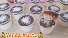 Receitas Deliciosas Você vai vender MUITO essa SOBREMESA no POTE | Faça e Venda