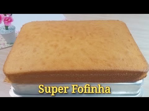 Receitas Deliciosas Massa de Bolo super fofinha para Bolos de Aniversário e Bolos de Pote