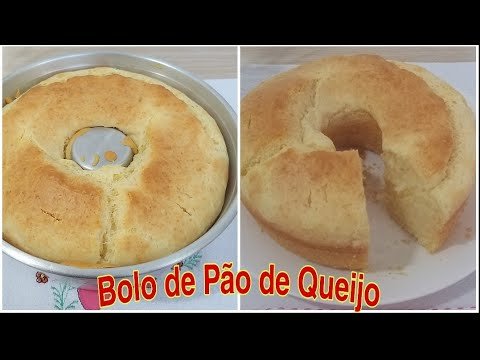 Receitas Deliciosas Bolo Pão de Queijo de Liquidificador, rápido e prático de fazer