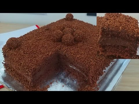 Receitas Deliciosas BOLO DE BRIGADEIRO GELADO, BEM CHOCOLATUDO