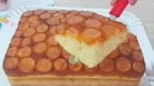 Receitas Deliciosas Bolo de Banana Caramelizada super fofinho sem Batedeira e sem Liquidificador