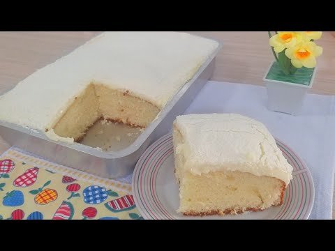 Receitas Deliciosas Bolo de Leite Ninho Fofinho com Cobertura | Com Massa de Leite Ninho