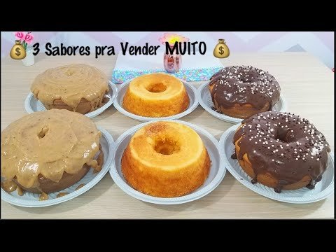 Receitas Deliciosas 3 RECEITAS DE BOLOS CASEIROS COM COBERTURA, FEITO NO LIQUIDIFICADOR PRA VENDER MUITO | FAÇA E VENDA