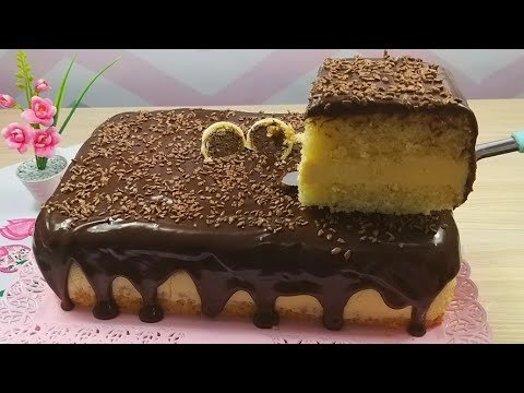 Receitas Deliciosas BOLO DE MARACUJÁ GELADO COM COBERTURA DE CHOCOLATE