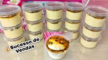 Receitas Deliciosas Essa SOBREMESA no POTE é SUCESSO de VENDAS – Sobremesa no Pote de Maracujá – Venda muito!