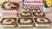 Receitas Deliciosas TRUFADO DE LEITE NINHO no POTE – VENDA MUITO ESSA SOBREMESA