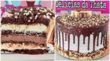 Receitas Deliciosas COMBINAÇÃO de DOIS RECHEIOS PARA BOLOS E TORTAS – BOLO/TORTA SUPER RECHEADO E DELICIOSO