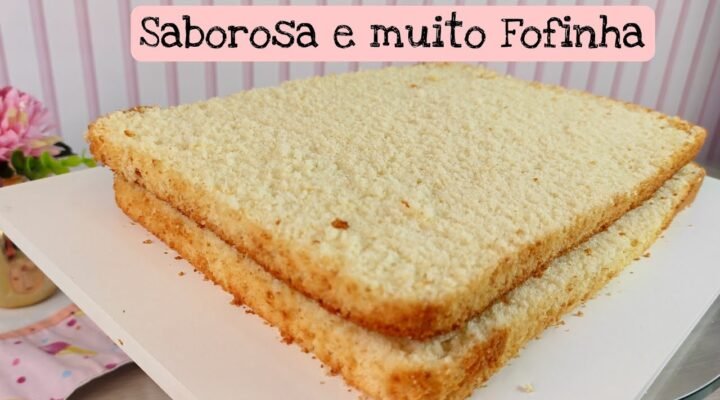 Receitas Deliciosas MASSA DE BOLO SABOROSA E MUITO FOFINHA PARA BOLOS DE ANIVERSÁRIOS E BOLO NO POTE – FÁCIL DE FAZER