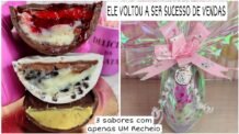 Receitas Deliciosas 3 SABORES DE OVOS RECHEADOS COM APENAS 1 BASE DE RECHEIO – ELES VOLTARAM A SER MUITO VENDIDOS