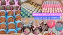 Receitas Deliciosas FIZ MAIS DE 450 DOCINHOS PARA UM ANIVERSÁRIO COM 8 OPÇÕES DE DOCINHOS PARA FESTAS