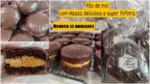 Receitas Deliciosas A RECEITA DO PÃO DE MEL QUE VAI FAZER VOCÊ LUCRAR E VENDER MUITO- MASSA FOFINHA E QUE RENDE MUITO