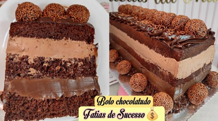 Receitas Deliciosas AS FATIAS de BOLOS que são SUCESSO DE VENDAS na CONFEITARIA – FATIAS de CHOCOLATE