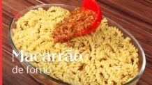 Macarrão de forno super diferente e saboroso, você precisa testar essa receita!