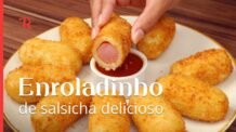 Enroladinho de salsinha super fácil e delicioso, a criançada vai amar essa receita!