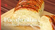 Essa é a melhor receita de pão de alho que eu já fiz, fica super fofinho e saboroso!