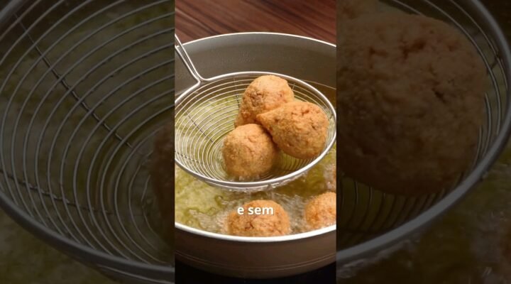 COXINHA SEM MASSA. #shorts #receita #receitasalgada #coxinha #receitasimples #receitafácil