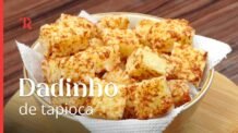 Descobri a melhor receita de dadinho de tapioca, crocante por fora e macio por dentro!