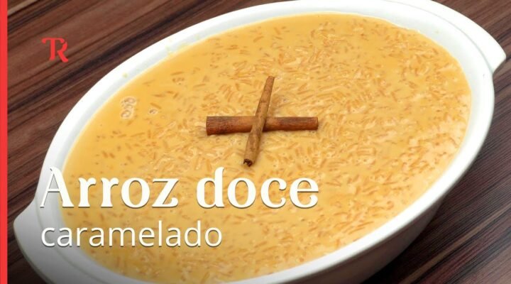 Faça o arroz doce caramelizado assim da próxima vez!