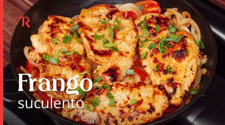 Aprenda a fazer o peito de frango assim, super simples e fácil de preparar.