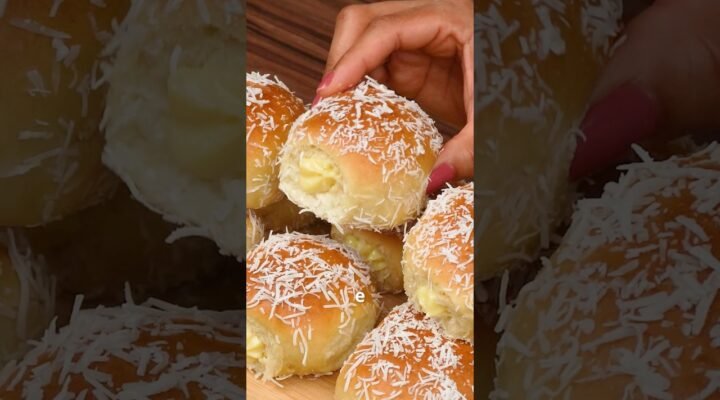 PÃO LUA DE MEL. #shorts #receita #receitadoce #receitasimples #receitafácil #pãozinho