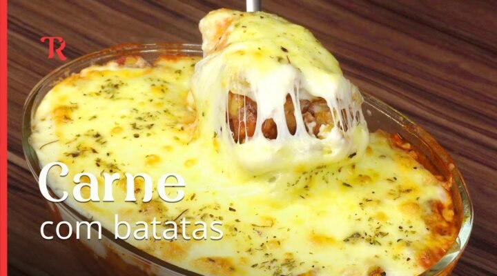 Aprenda a fazer as batatas com carne moída, não sobra nada aqui em casa!