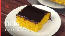 Aprenda a fazer o melhor bolo de cenoura, você nunca mais vai errar o bolo com essa receita!