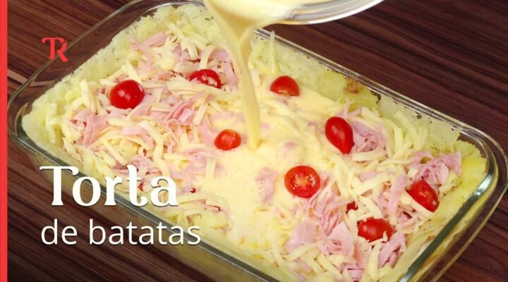 Aprenda a fazer torta de batata assim, não sobra nada aqui em casa!