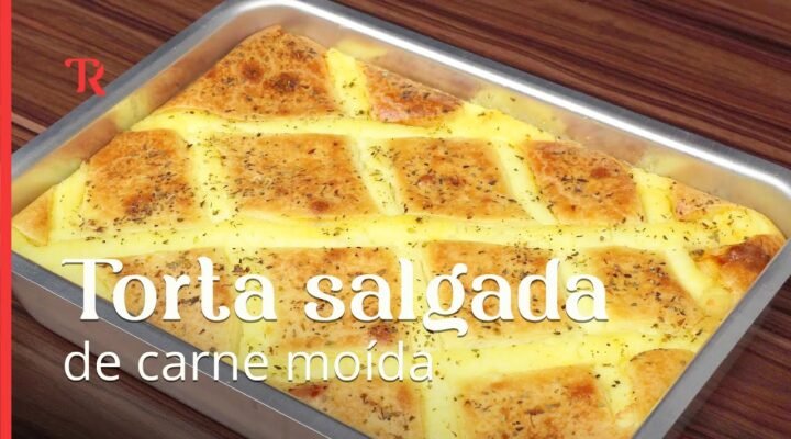 Aprenda a fazer a melhor torta salgada de carne moída!