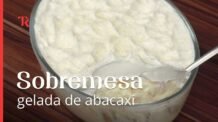 SOBREMESA GELADA DE ABACAXI