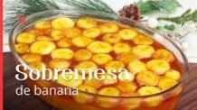 Banana caramelada na travessa, essa sobremesa não pode faltar no seu Natal!